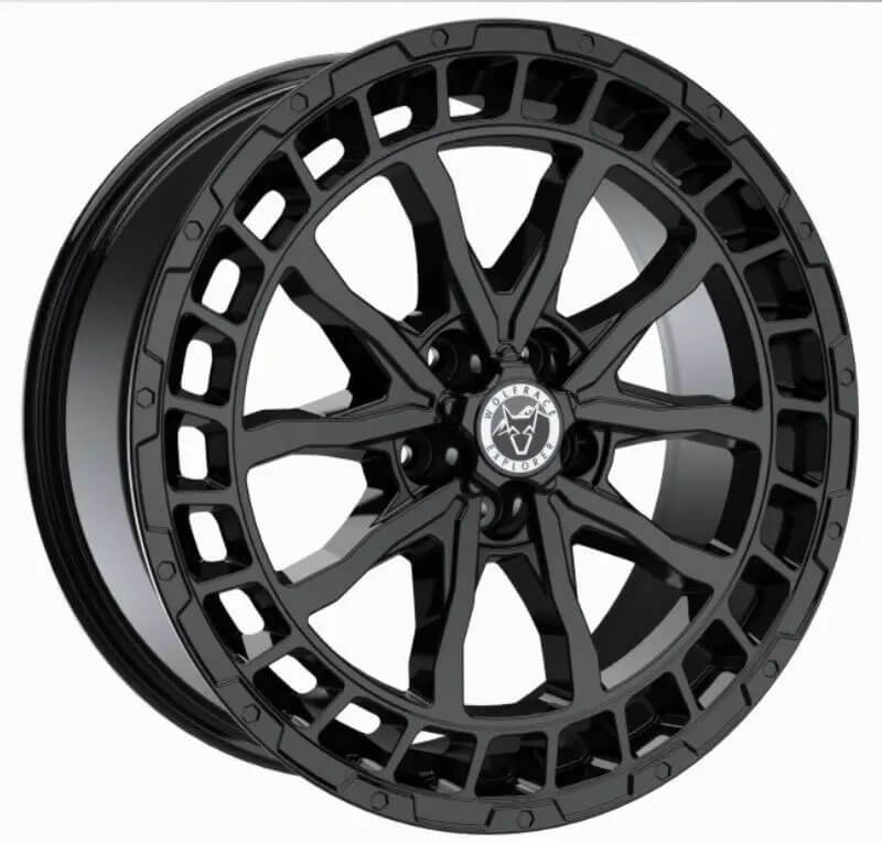 Wolfrace Explorer Wolf - Gloss Black alloy wheel