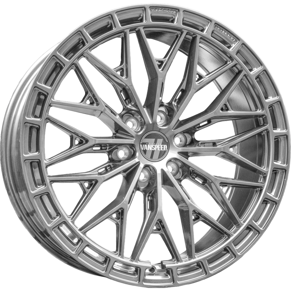 Wolfrace Vanspeed Bayern V7 Alloy Wheel 19" x 8.5" ET35 Carbon
