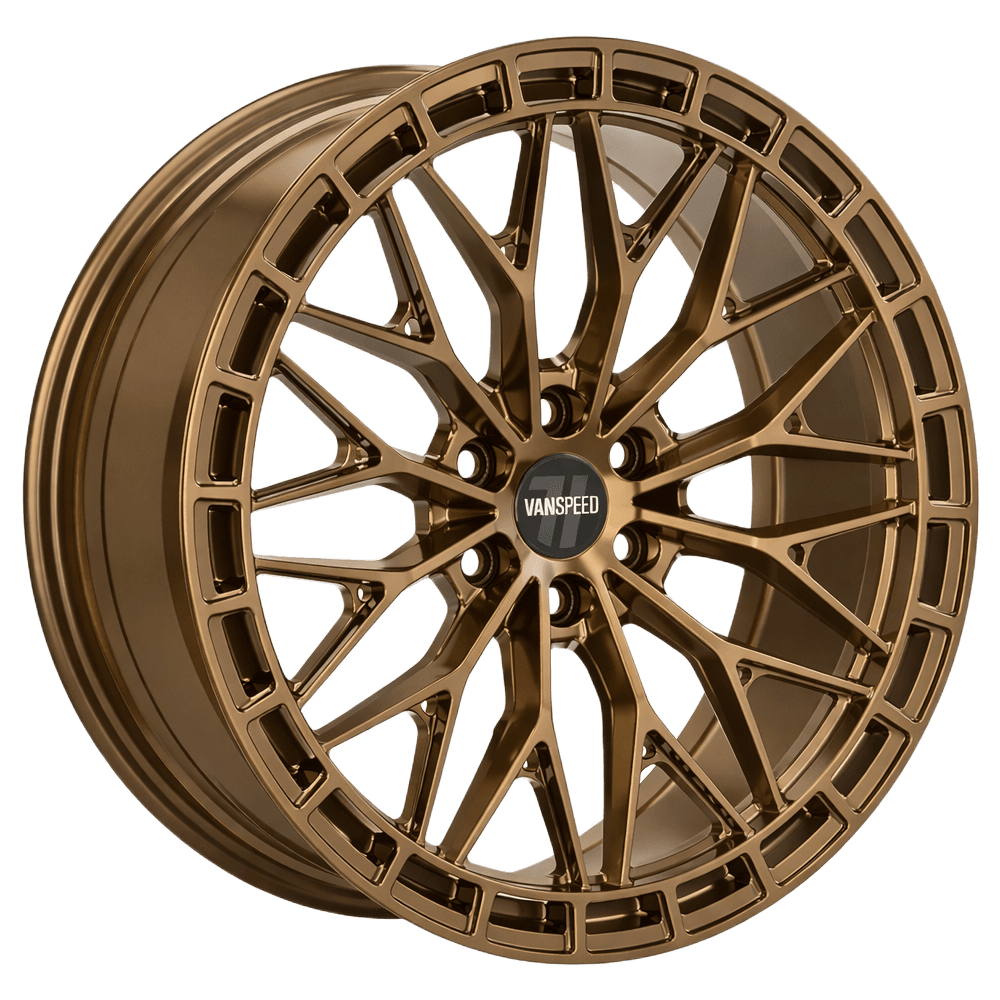 Wolfrace Vanspeed Bayern V7 Alloy Wheel 18" x 8.5" ET35 Bronze