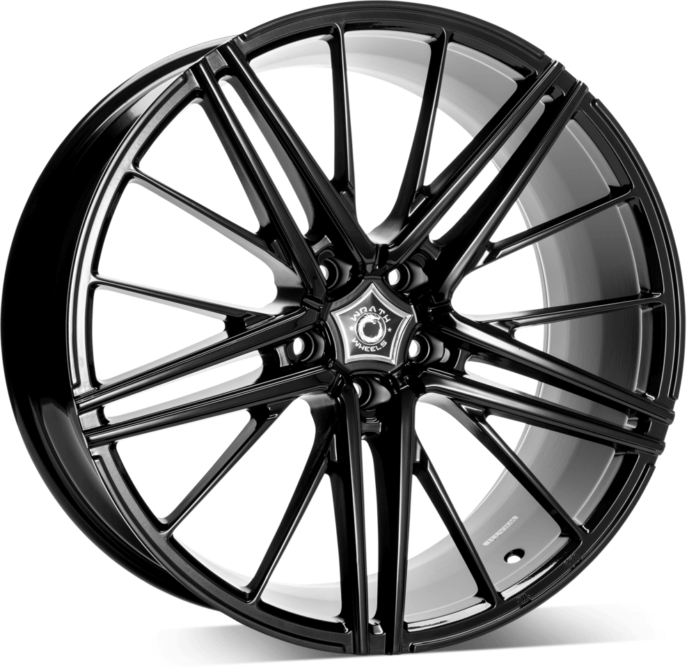 WRATH WF5 - Gloss Black alloy wheel