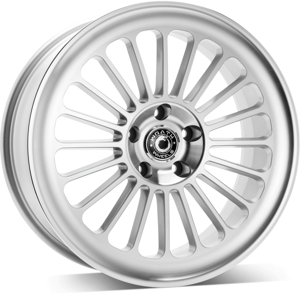 WRATH WF8 - Silver Polished Face alloy wheel
