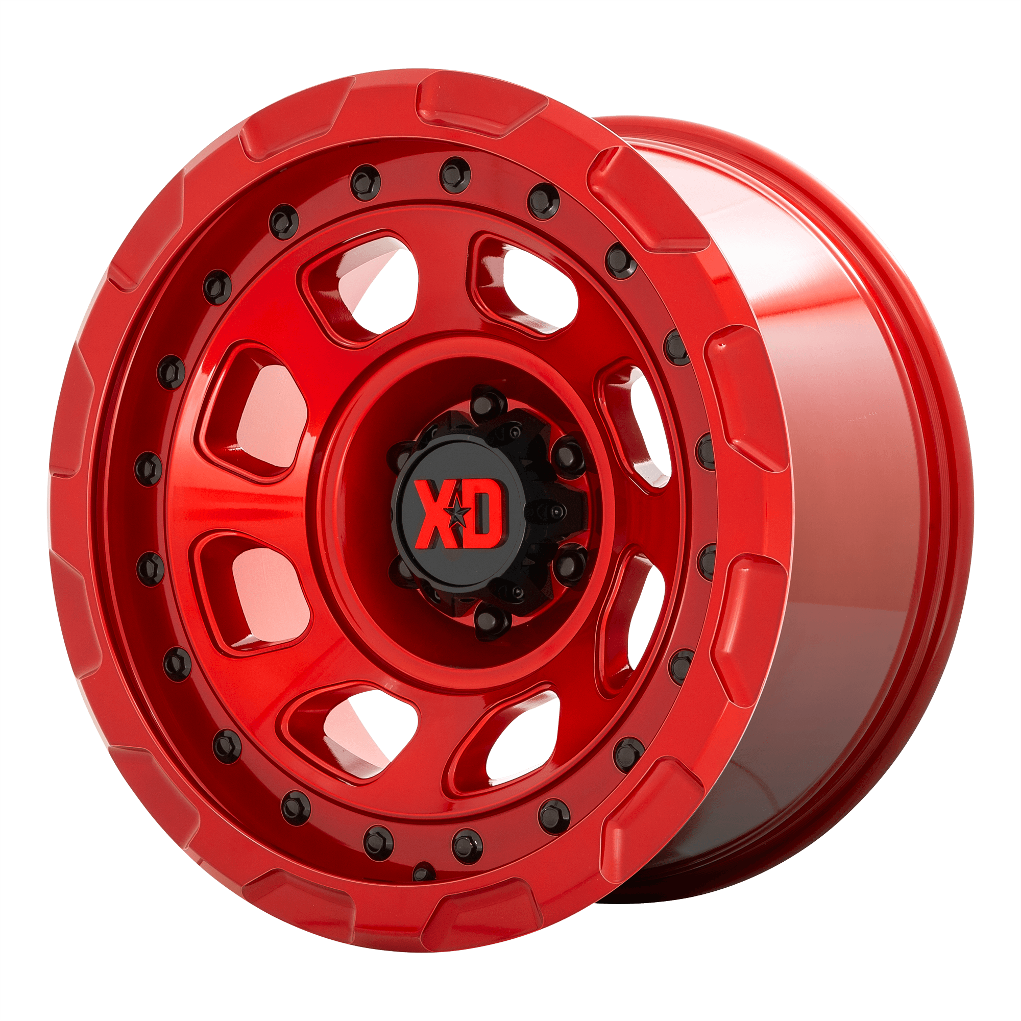 XD XD861 STORM - Candy Red alloy wheel