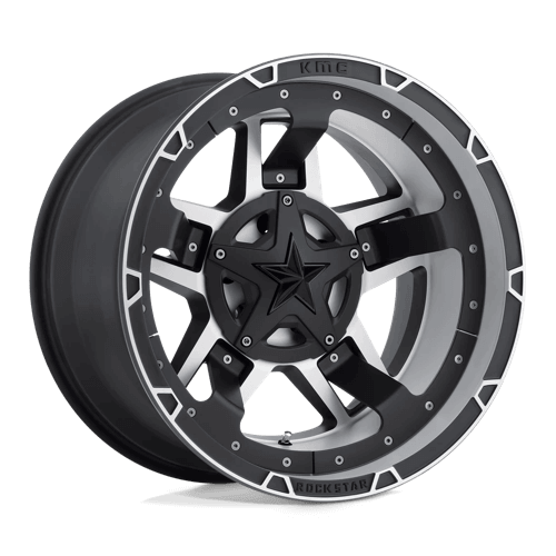 XD XD827 ROCKSTAR III - Matte Black Machined alloy wheel