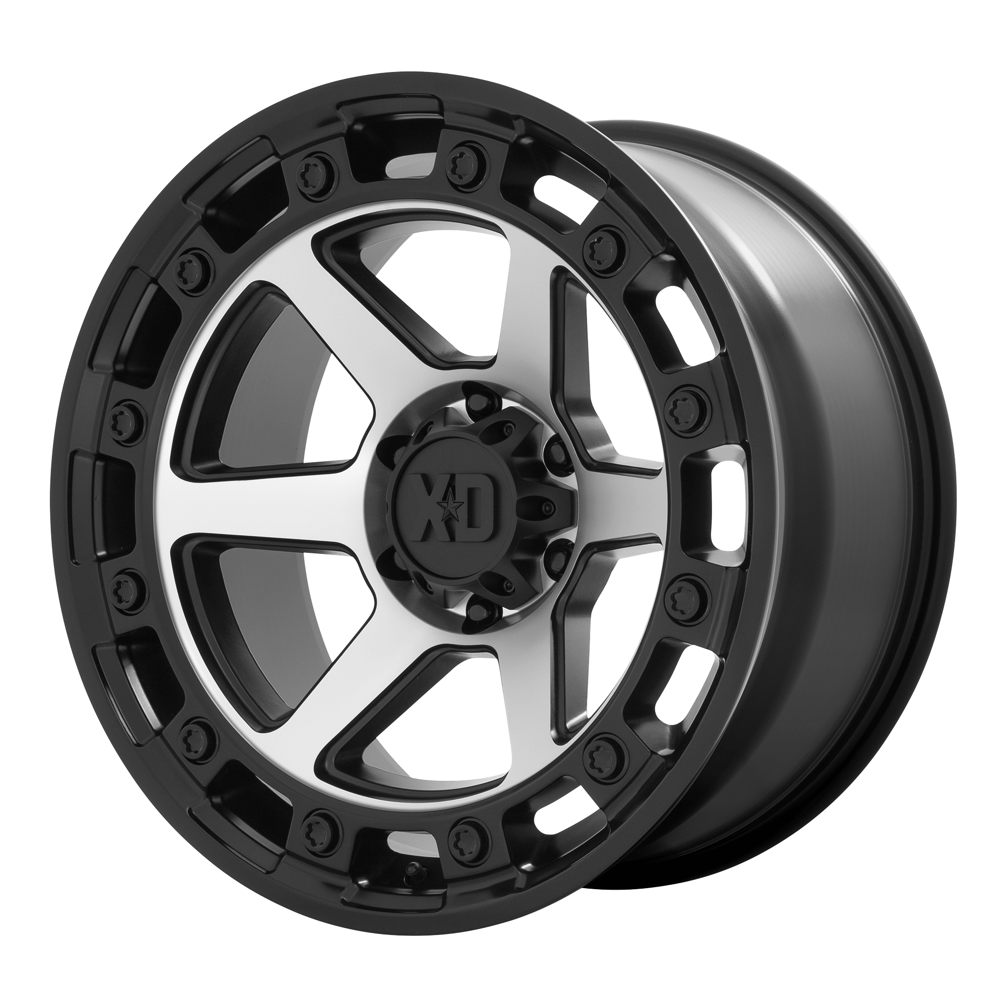 XD XD862 RAID - Satin Black Machined alloy wheel