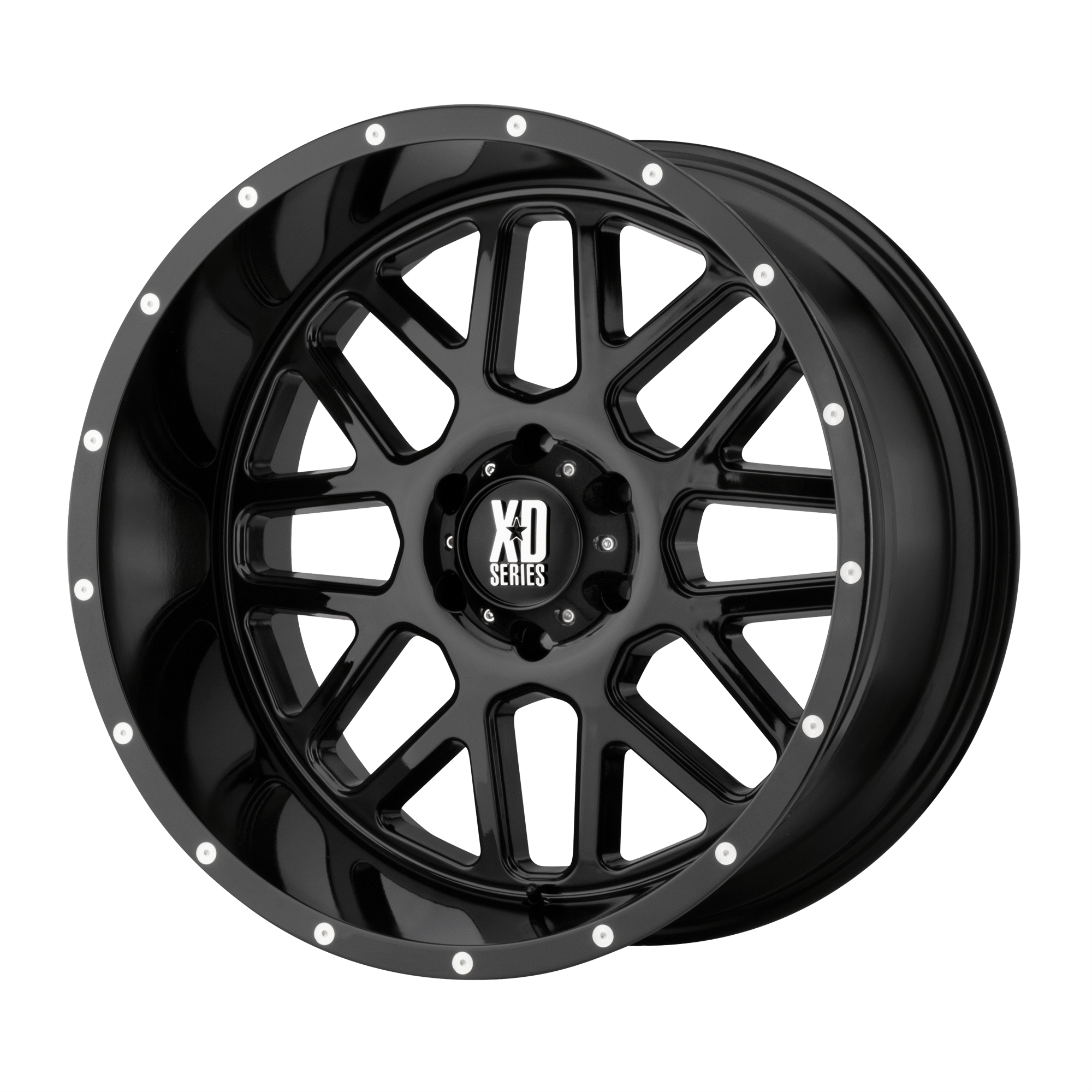 XD XD820 GRENADE Gloss Black Alloy Wheels