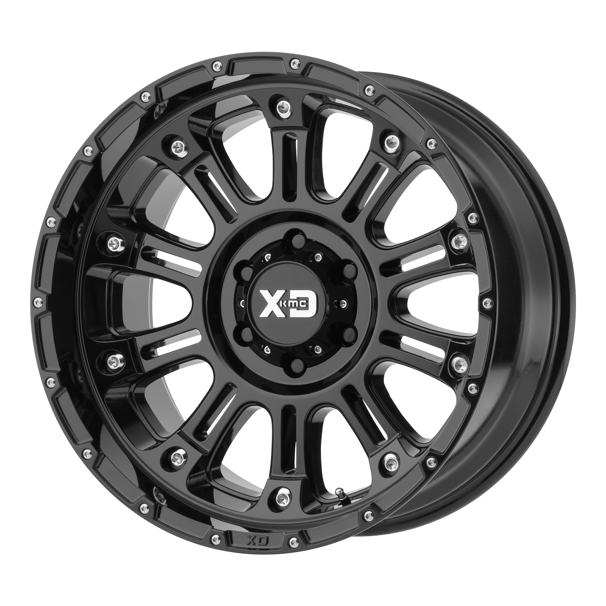 XD XD829 HOSS II - Gloss Black alloy wheel