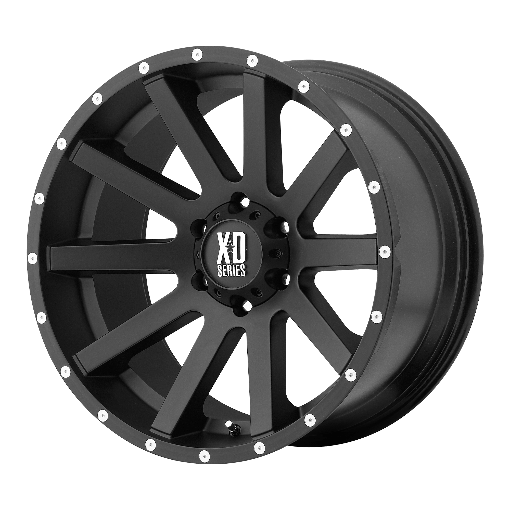 XD XD818 HEIST - Satin Black alloy wheel
