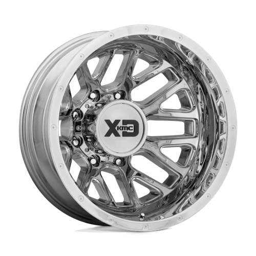 XD XD843 GRENADE DUALLY - Chrome - Rear alloy wheel