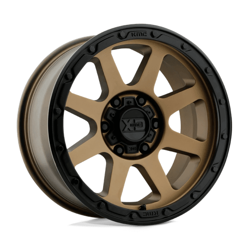 XD XD134 ADDICT 2 - Matte Bronze W/ Matte Black Lip alloy wheel