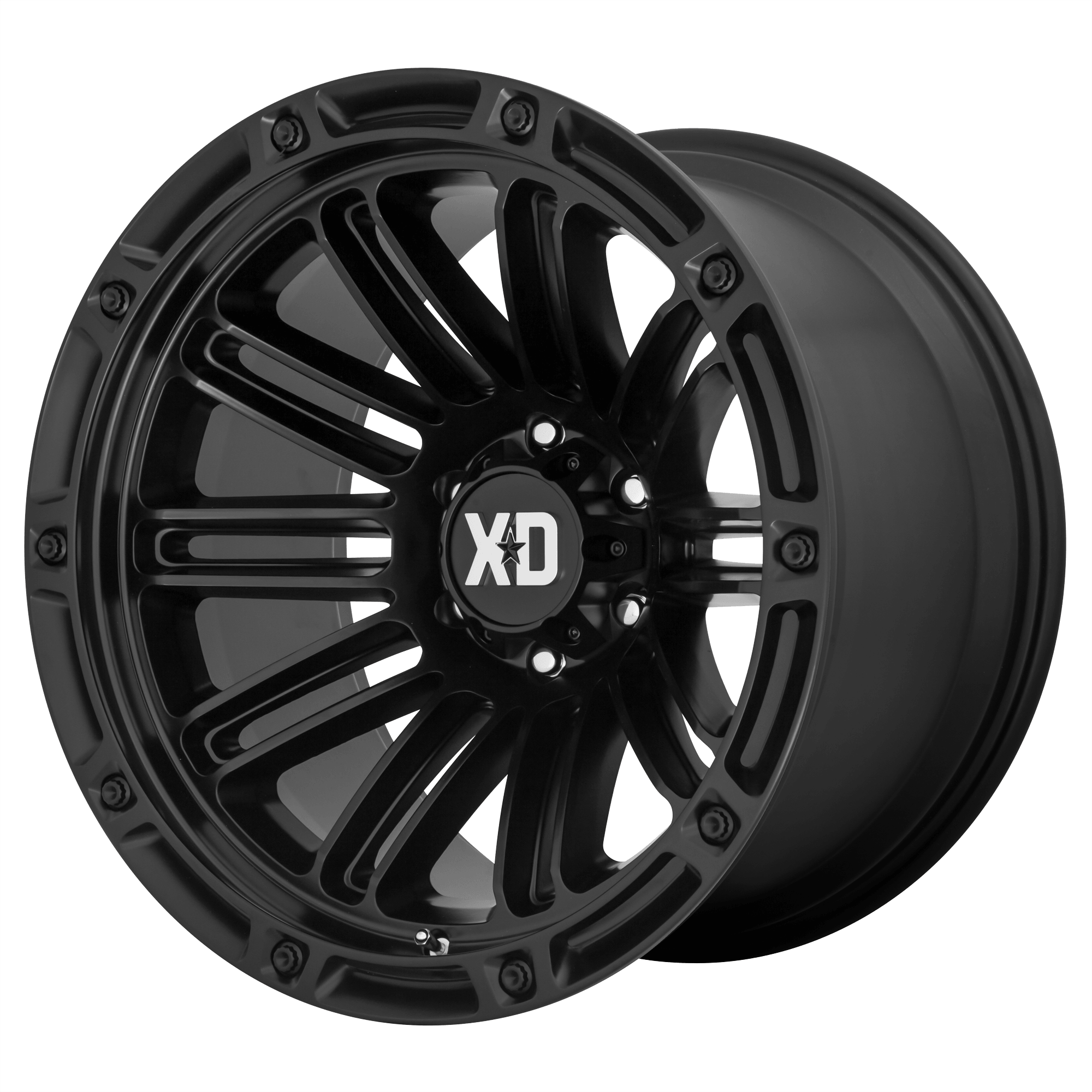 XD XD846 DOUBLE DEUCE - Satin Black alloy wheel