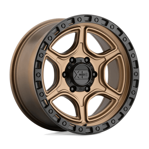XD XD139 PORTAL - Satin Bronze W/ Satin Black Lip alloy wheel