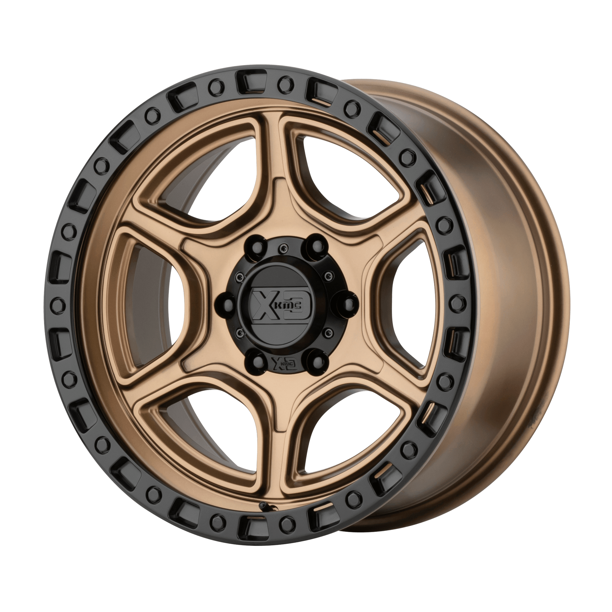 XD XD139 PORTAL - Satin Bronze W/ Satin Black Lip alloy wheel